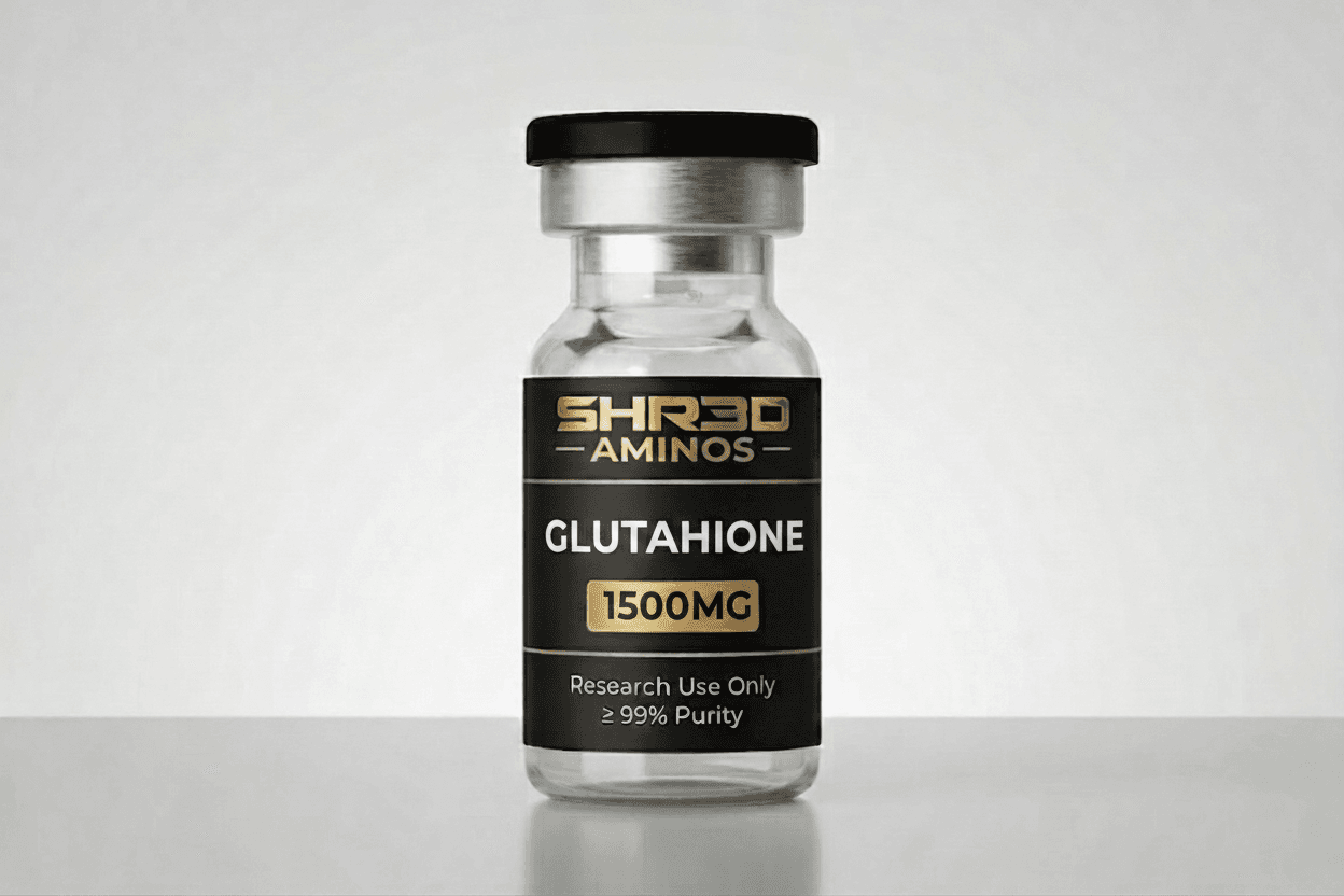 Glutathione research vial